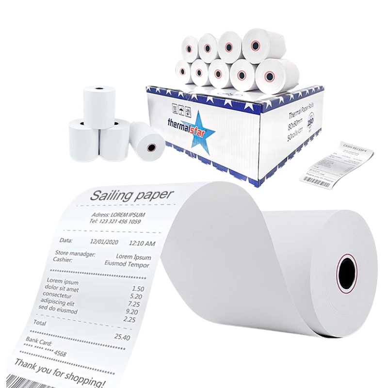 Cash Register Thermal Paper Roll For Pos Printer (3)